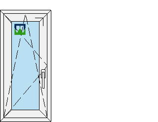 500x1100 rankena dešinėje