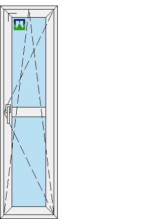 550x2050 rankena kairėje