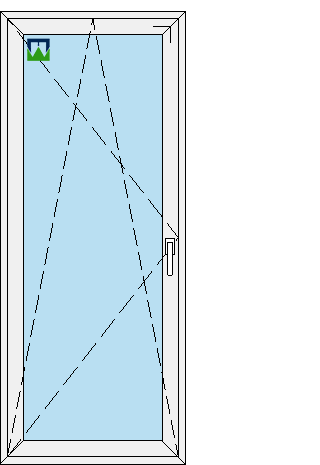 900x2200 rankena dešinėje