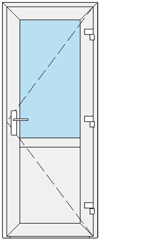 900x2100 rankena kaireje